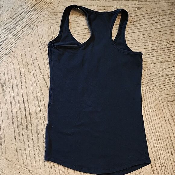 Black racerback tank top size S Zara - Picture 3 of 5
